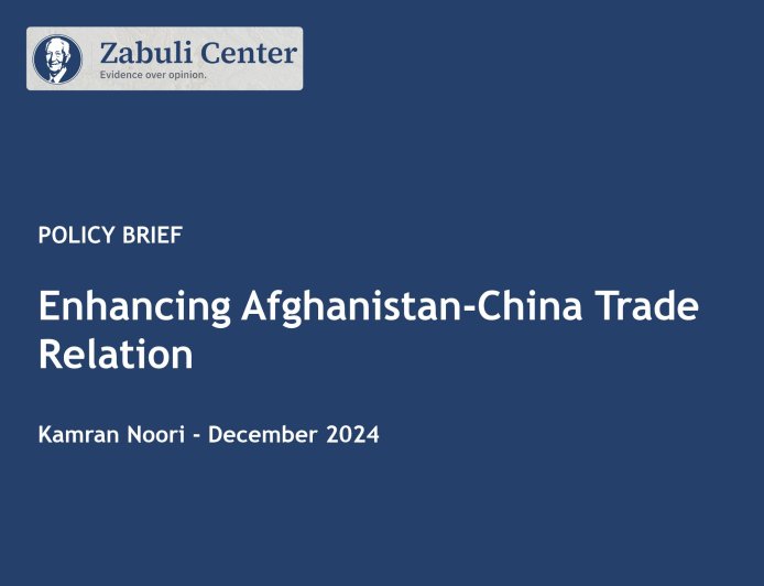Enhancing Afghanistan-China  Trade Relation